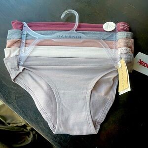Danskin five pack bikini underwear